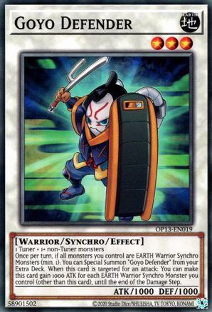 Image of Goyo Defender [OP13-EN019] Common