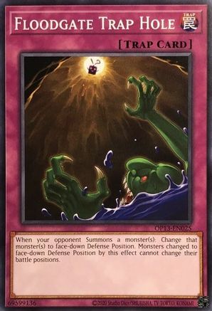 Image of Floodgate Trap Hole [OP13-EN025] Common