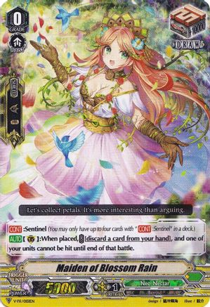 Maiden of Blossom Rain (V PROMO CARDS)