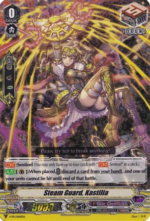 Image of Steam Guard, Kastilia (V-PR/0149EN) [V Promo Cards]