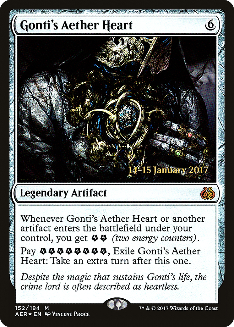 Image of Gonti's Aether Heart [Aether Revolt Prerelease Promos]