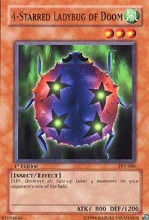 Image of 4-Starred Ladybug of Doom [PSV-088] Common