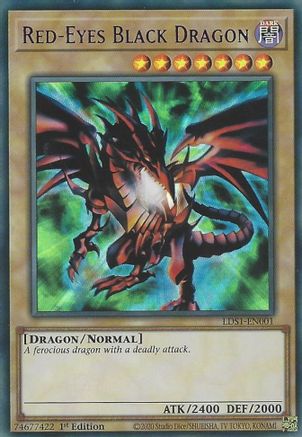 Image of Red-Eyes Black Dragon (Purple) [LDS1-EN001] Ultra Rare