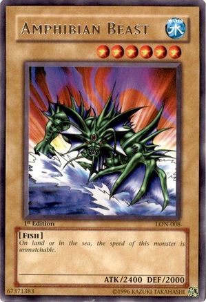 Image of Amphibian Beast [LON-008] Rare