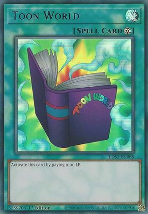 Image of Toon World (Blue) [LDS1-EN068] Ultra Rare
