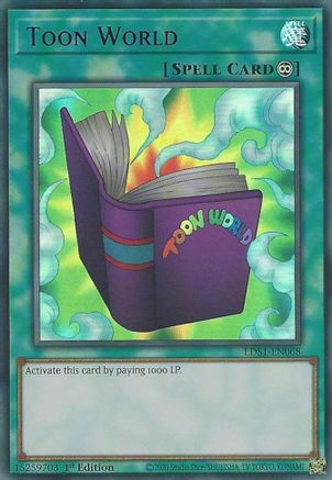 Image of Toon World (Purple) [LDS1-EN068] Ultra Rare