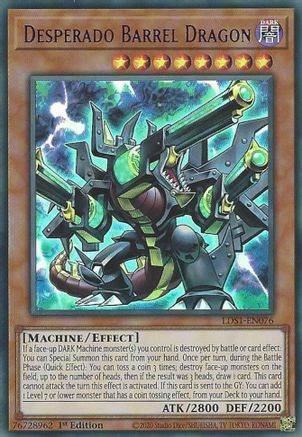 Image of Desperado Barrel Dragon (Purple) [LDS1-EN076] Ultra Rare