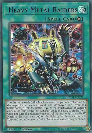 Image of Heavy Metal Raiders (Purple) [LDS1-EN077] Ultra Rare