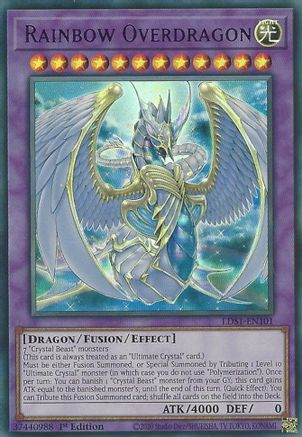 Image of Rainbow Overdragon (Purple) [LDS1-EN101] Ultra Rare
