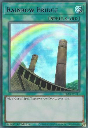 Image of Rainbow Bridge (Blue) [LDS1-EN111] Ultra Rare