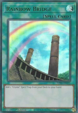 Image of Rainbow Bridge (Green) [LDS1-EN111] Ultra Rare