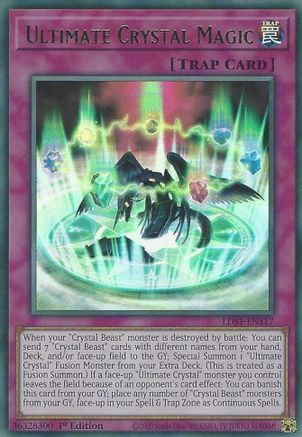 Image of Ultimate Crystal Magic (Green) [LDS1-EN117] Ultra Rare