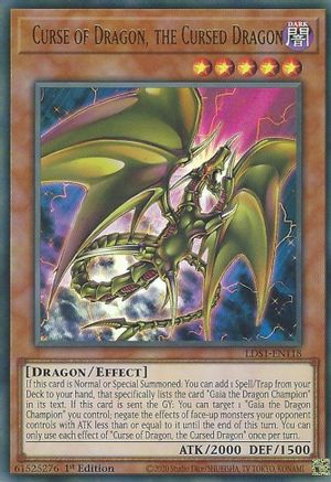 Image of Curse of Dragon, the Cursed Dragon [LDS1-EN118] Ultra Rare