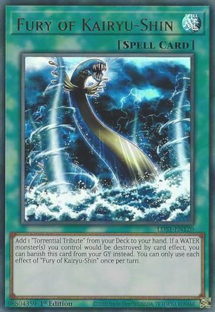 Image of Fury of Kairyu-Shin [LDS1-EN120] Ultra Rare