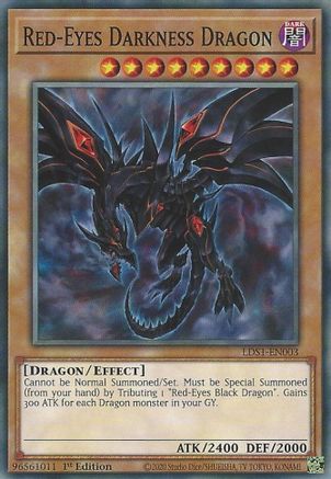 Image of Red-Eyes Darkness Dragon [LDS1-EN003] Common
