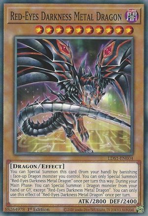 Image of Red-Eyes Darkness Metal Dragon [LDS1-EN004] Common