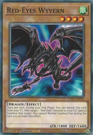 Image of Red-Eyes Wyvern [LDS1-EN005] Common