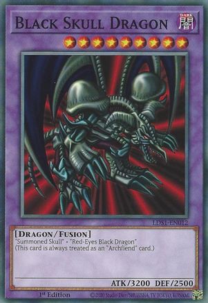 Image of Black Skull Dragon [LDS1-EN012] Common