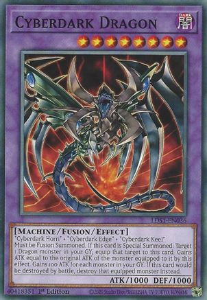 Image of Cyberdark Dragon [LDS1-EN036] Common