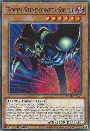 Image of Toon Summoned Skull [LDS1-EN055] Common