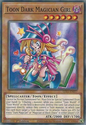 Image of Toon Dark Magician Girl [LDS1-EN057] Common
