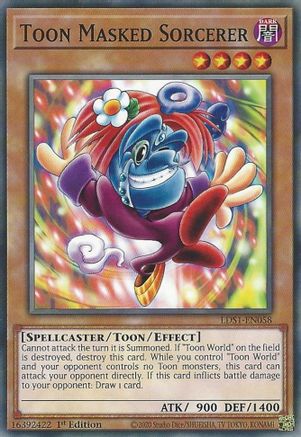 Image of Toon Masked Sorcerer [LDS1-EN058] Common