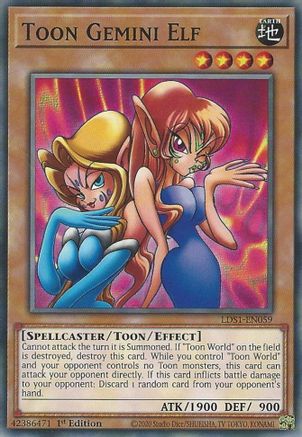 Image of Toon Gemini Elf [LDS1-EN059] Common