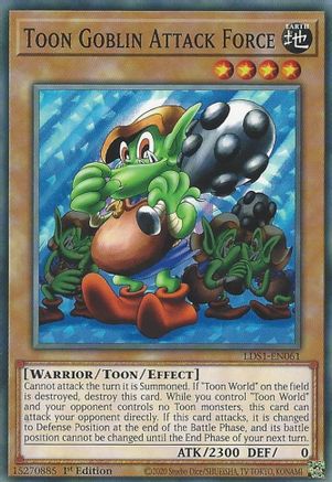 Image of Toon Goblin Attack Force [LDS1-EN061] Common