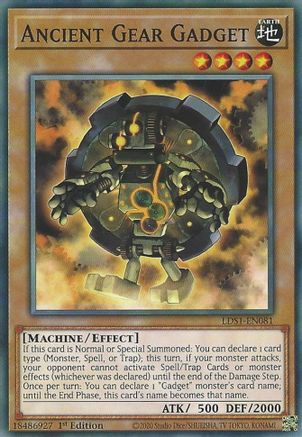 Image of Ancient Gear Gadget [LDS1-EN081] Common