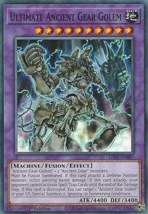 Image of Ultimate Ancient Gear Golem [LDS1-EN087] Common