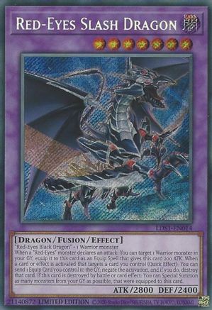 Red-Eyes Slash Dragon [LDS1-EN014] Secret Rare