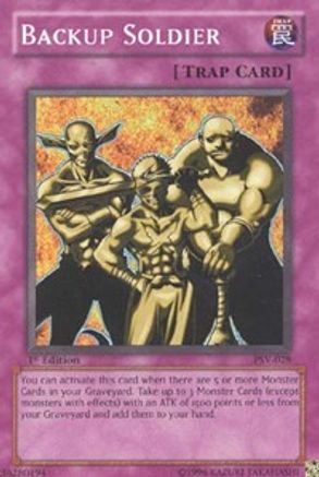 Image of Backup Soldier [PSV-028] Super Rare