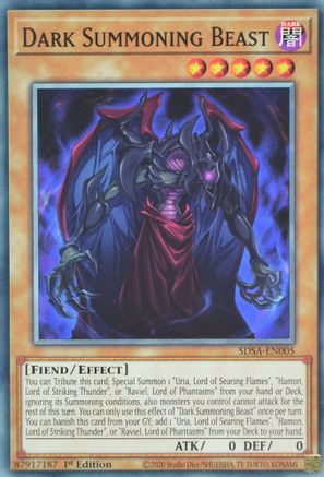 Image of Dark Summoning Beast [SDSA-EN005] Common
