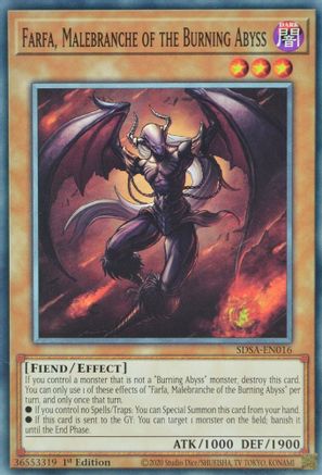 Image of Farfa, Malebranche of the Burning Abyss [SDSA-EN016] Common