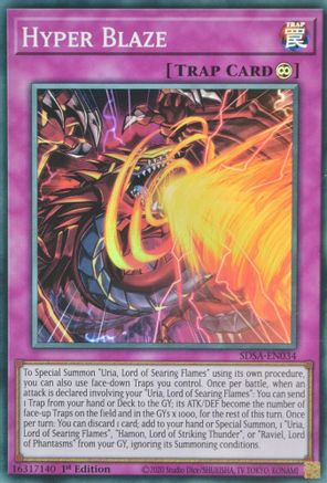 Image of Hyper Blaze [SDSA-EN034] Super Rare