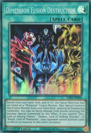 Image of Dimension Fusion Destruction [SDSA-EN046] Super Rare