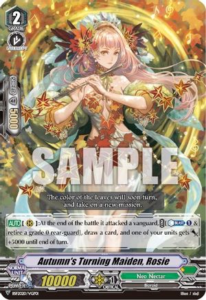 Image of Autumn's Turning Maiden, Rosie (BSF2020/VGP01) [Bushiroad Event Cards]