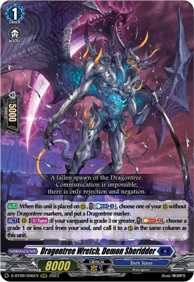 Image of Dragontree Wretch, Demon Sheridder (D-BT09/006EN) [Dragontree Invasion]