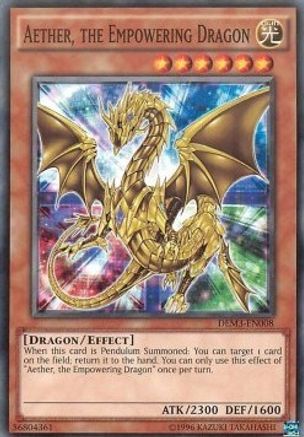Aether, the Empowering Dragon [DEM3-EN008] Common