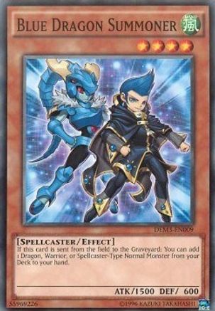 Image of Blue Dragon Summoner [DEM3-EN009] Common
