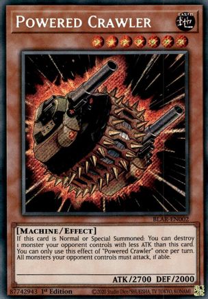 Image of Powered Crawler [BLAR-EN002] Secret Rare