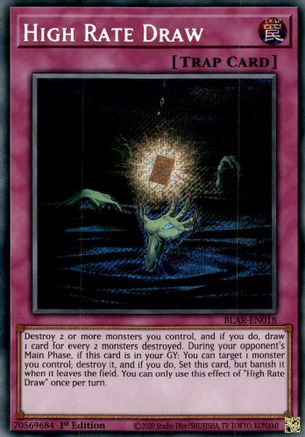 Image of High Rate Draw [BLAR-EN018] Secret Rare
