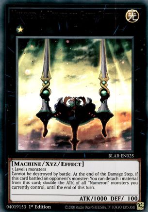 Image of Number 4: Numeron Gate Catvari [BLAR-EN025] Ultra Rare