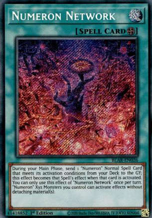 Image of Numeron Network [BLAR-EN026] Secret Rare