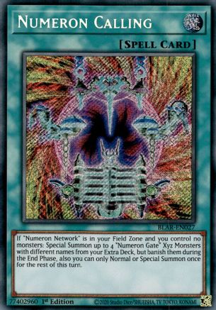 Image of Numeron Calling [BLAR-EN027] Secret Rare