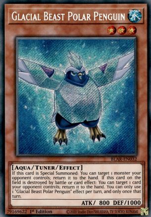 Image of Glacial Beast Polar Penguin [BLAR-EN032] Secret Rare