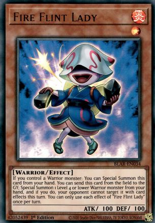 Image of Fire Flint Lady [BLAR-EN034] Ultra Rare