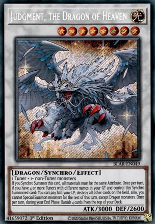 Image of Judgment, the Dragon of Heaven [BLAR-EN049] Secret Rare