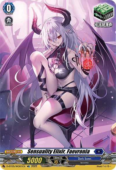 Image of Sensuality Elixir, Faevronia (D-BT05/WO01EN) [Triumphant Return of the Brave Heroes]