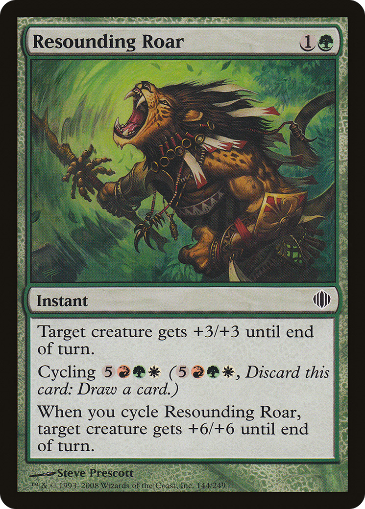 Image of Resounding Roar [Shards of Alara]